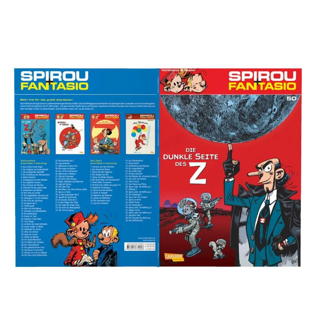 Produktansicht: Spirou und Fantasio 50: Die dunkle Seite des Z (Taschenbuch)