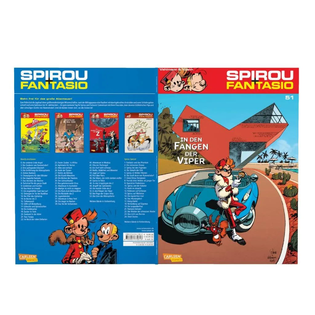 Fabien Vehlmann - Spirou und Fantasio 51: In den Fängen der Viper