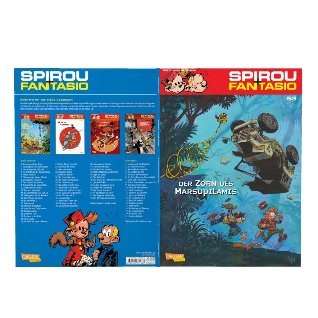 Abbildung von 'Spirou und Fantasio 53: Der Zorn des Marsupilamis'