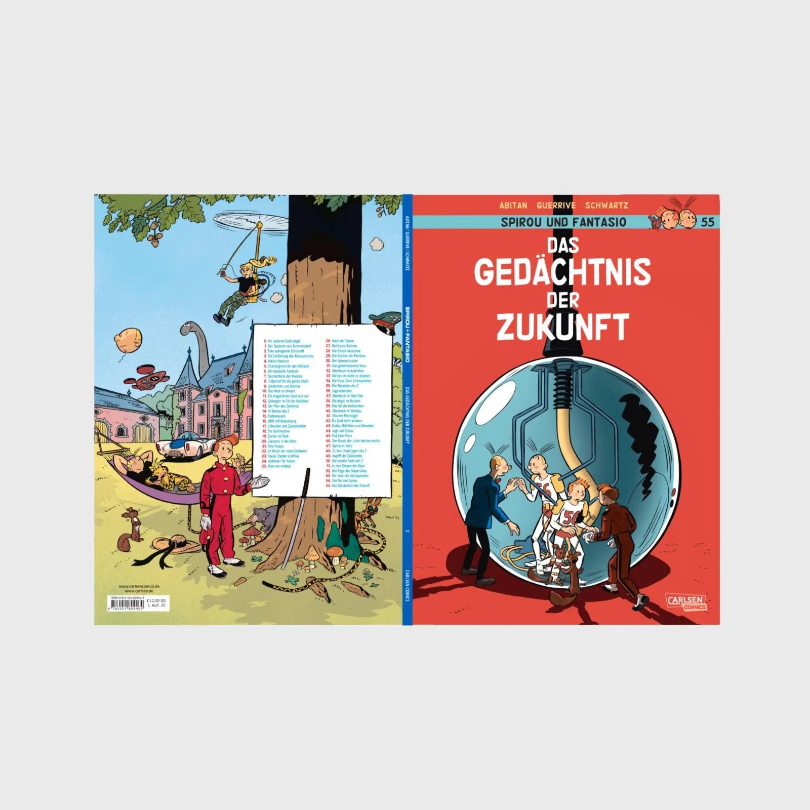 Produktansicht: Spirou und Fantasio 55: Das Gedächtnis der Zukunft (Taschenbuch)