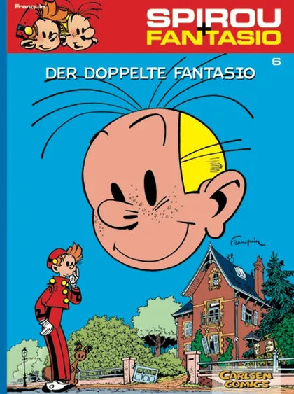 Buchcover von 'Spirou und Fantasio 6: Der doppelte Fantasio' - Taschenbuch von André Franquin