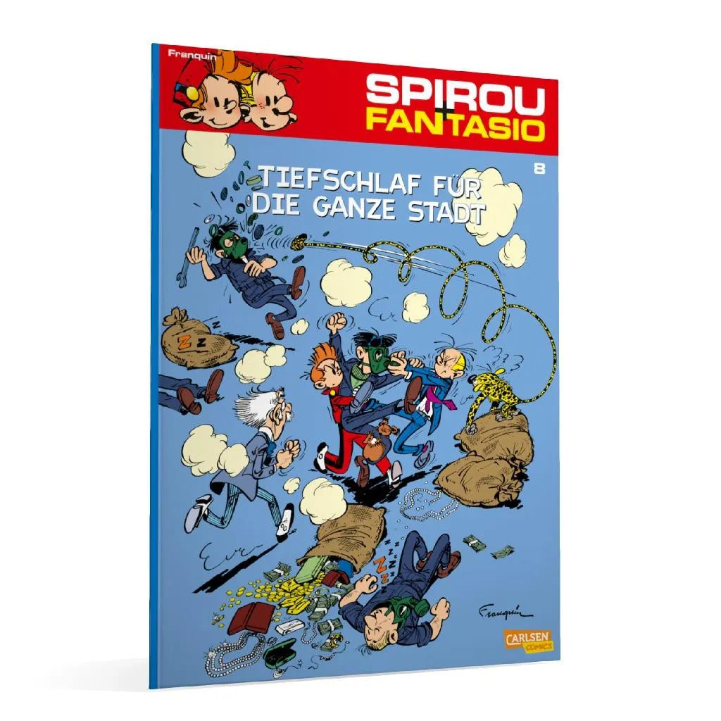 André Franquin - Spirou und Fantasio 8: Tiefschlaf für die ganze Stadt
