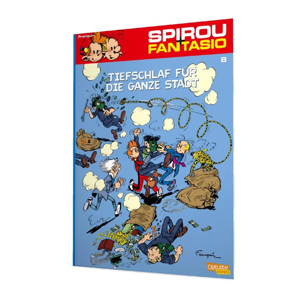 Abbildung von 'Spirou und Fantasio 8: Tiefschlaf für die ganze Stadt'