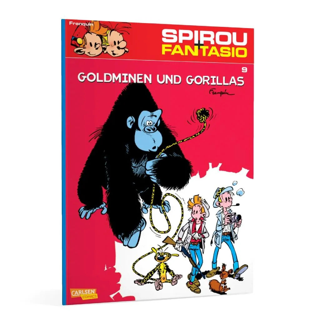 Abbildung von 'Spirou und Fantasio 9: Goldminen und Gorillas'