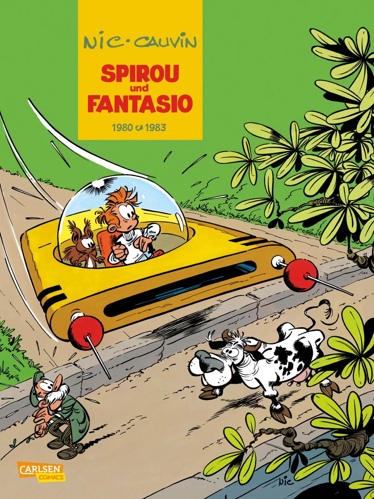 Buchcover von 'Spirou und Fantasio Gesamtausgabe 12: 1980-1983' - Gebundene Ausgabe von Raoul Cauvin