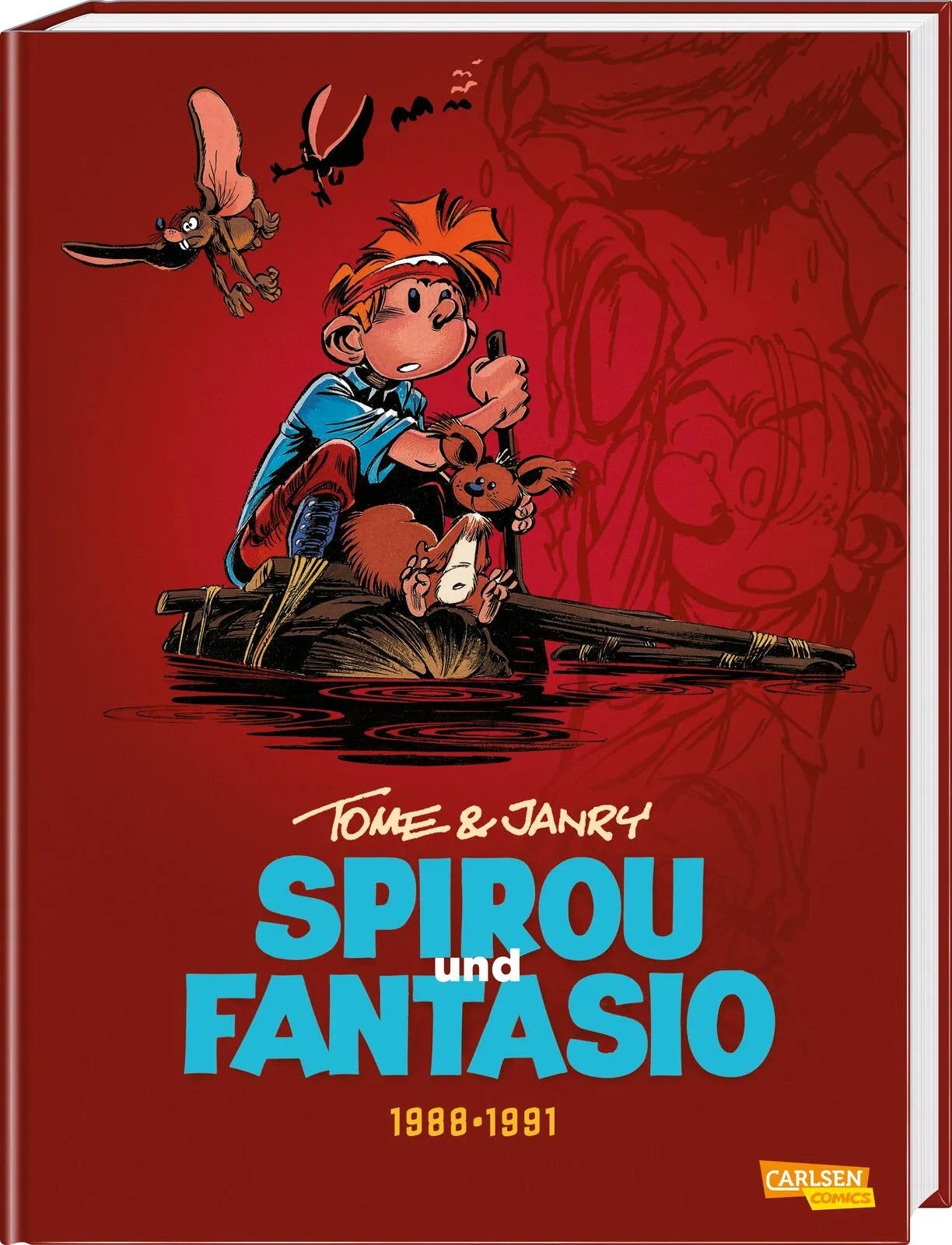 Buchcover von 'Spirou und Fantasio Gesamtausgabe 15: 1988-1991' - Gebundene Ausgabe von Tome