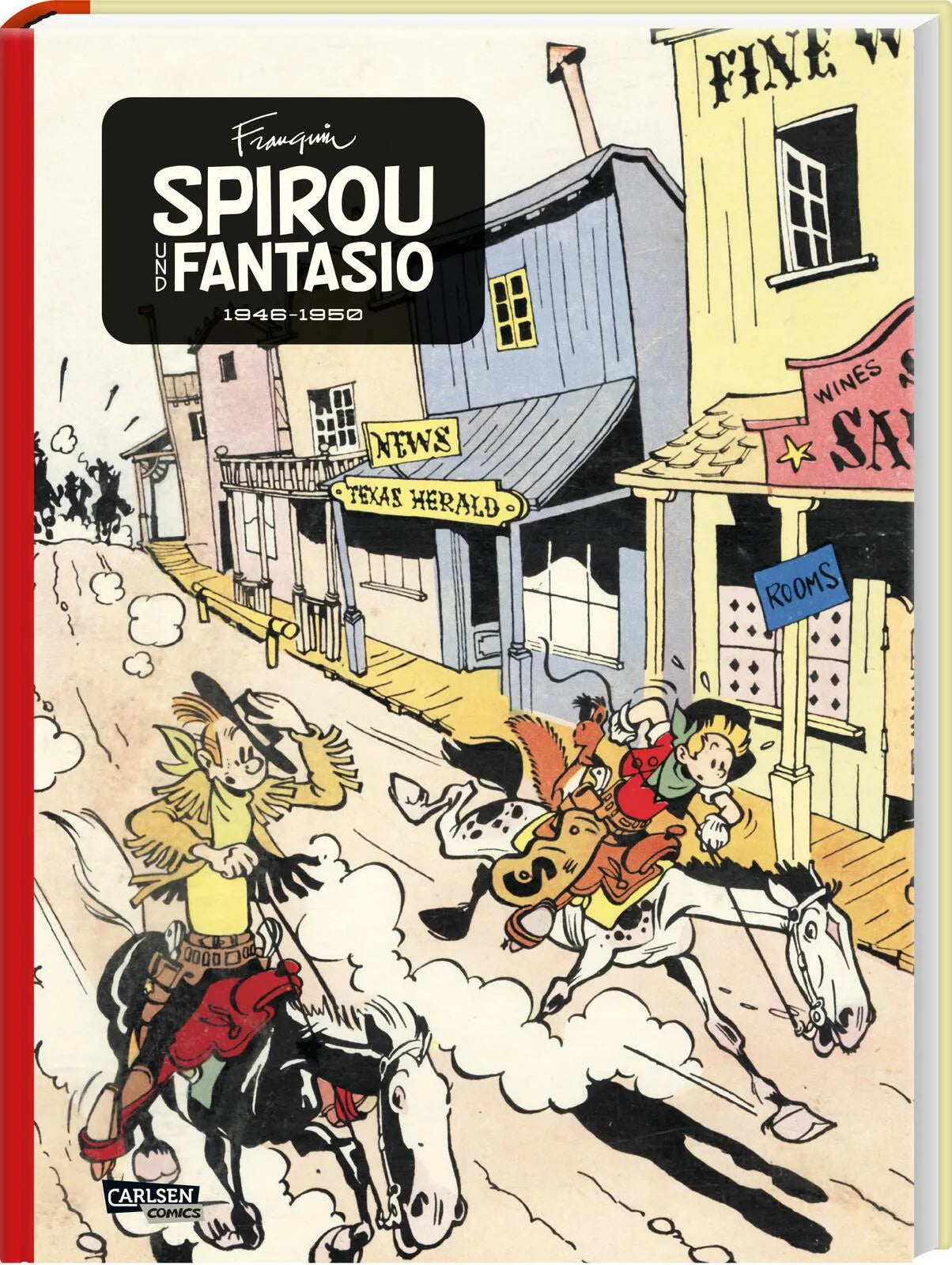 Buchcover von 'Spirou und Fantasio Gesamtausgabe Neuedition 1' - Gebundene Ausgabe von André Franquin