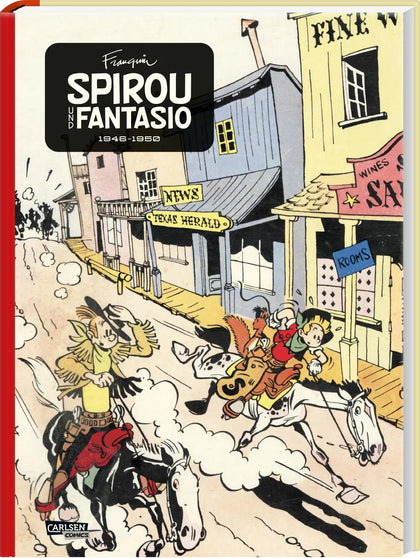 Buchcover von 'Spirou und Fantasio Gesamtausgabe Neuedition 1' - Gebundene Ausgabe von André Franquin