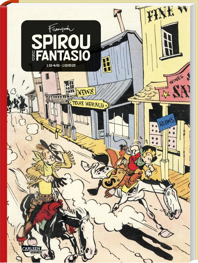 Buchcover von 'Spirou und Fantasio Gesamtausgabe Neuedition 1' - Gebundene Ausgabe von André Franquin