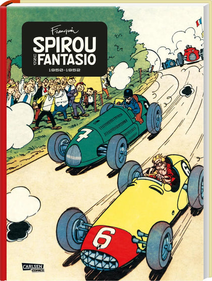 Buchcover von 'Spirou und Fantasio Gesamtausgabe Neuedition 2' - Gebundene Ausgabe von André Franquin