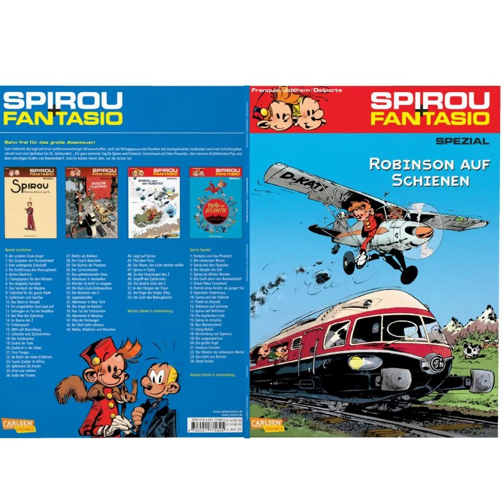 André Franquin - Spirou und Fantasio Spezial 12: Robinson auf Schienen