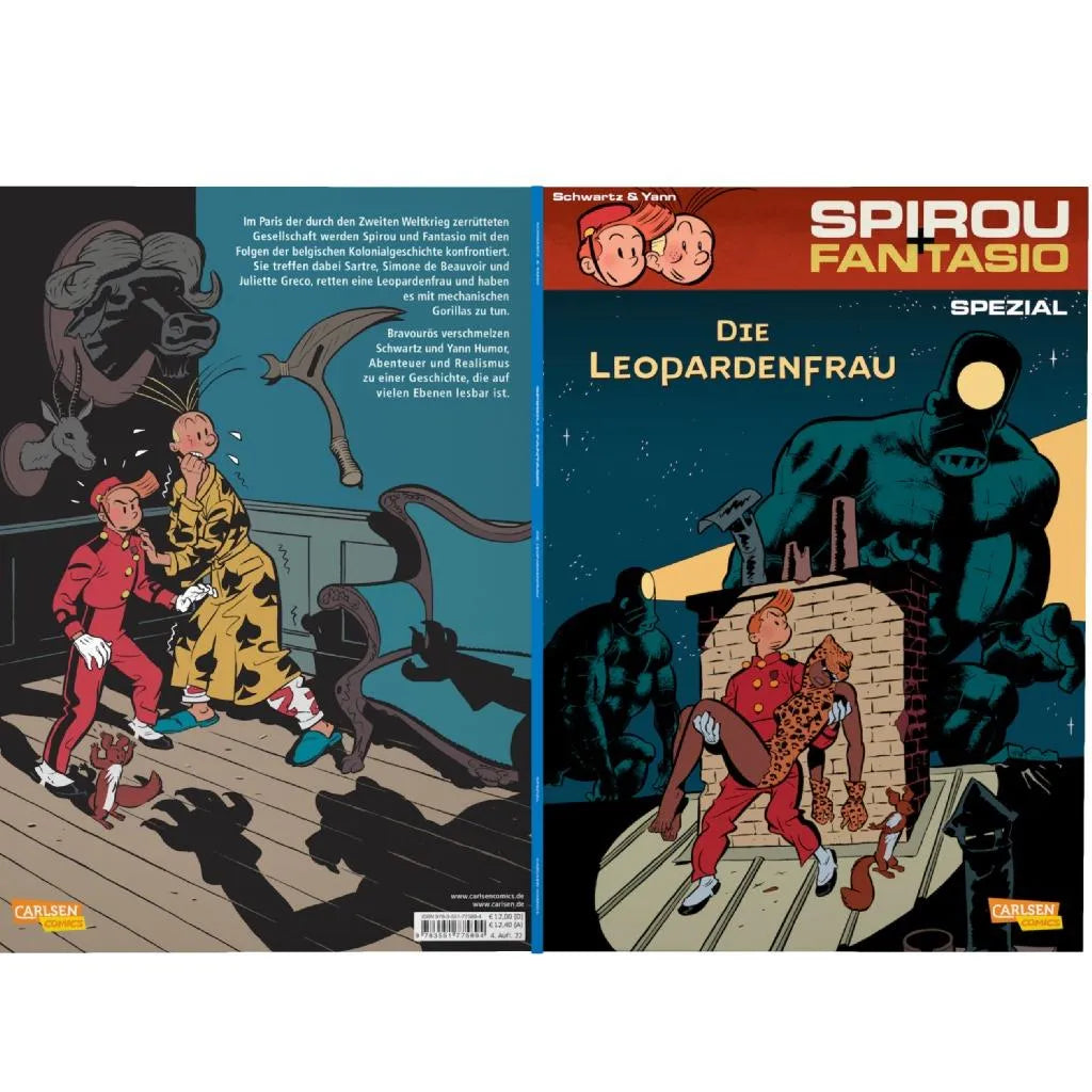 Produktansicht: Spirou und Fantasio Spezial 19: Die Leopardenfrau (Taschenbuch)