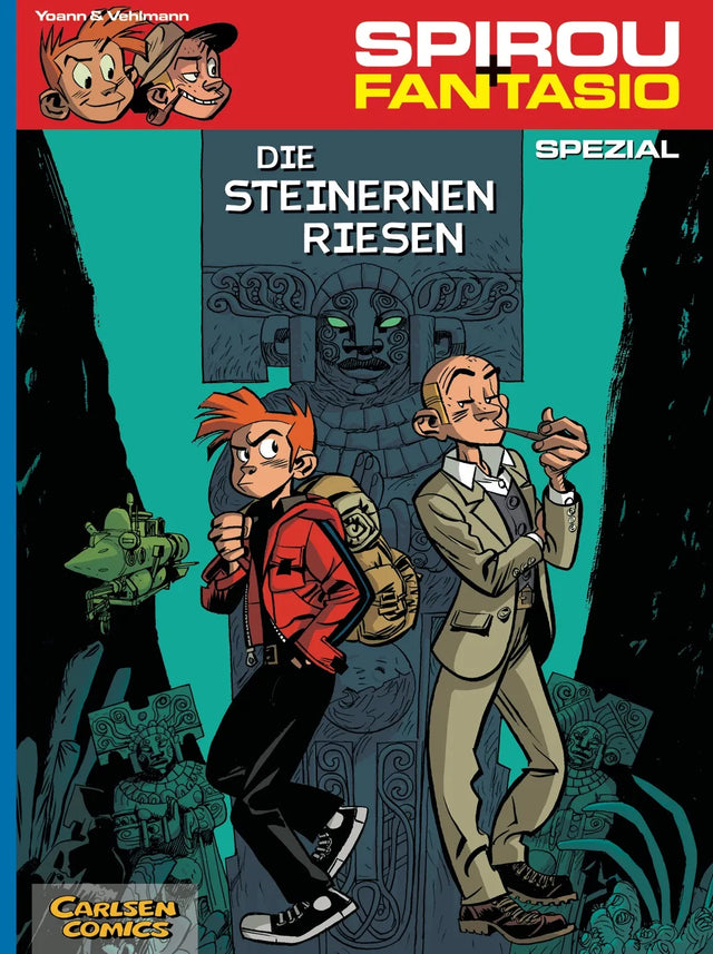 Buchcover von 'Spirou und Fantasio Spezial 2: Die steinernen Riesen' - Taschenbuch von Fabien Vehlmann