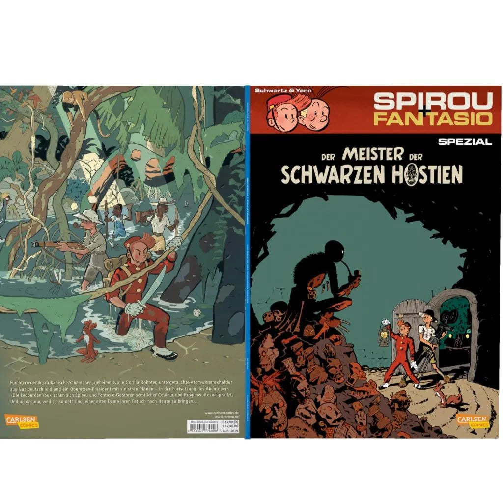 Produktansicht: Spirou und Fantasio Spezial 22: Der Meister der schwarzen Hostien (Taschenbuch)