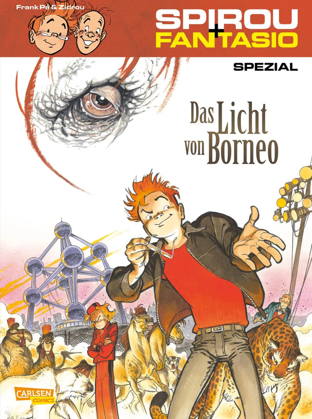 Buchcover von 'Spirou und Fantasio Spezial 23: Das Licht von Borneo' - Taschenbuch von Zidrou
