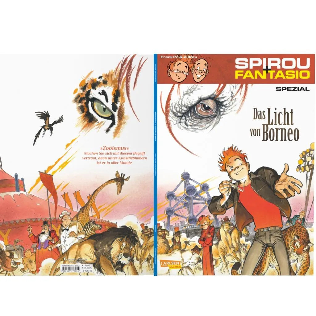Produktansicht: Spirou und Fantasio Spezial 23: Das Licht von Borneo (Taschenbuch)