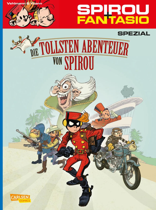 Buchcover von 'Spirou und Fantasio Spezial 24: Short Stories' - Taschenbuch von Fabien Vehlmann