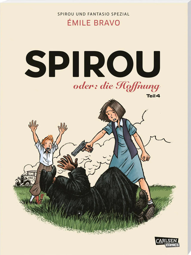 Buchcover von 'Spirou und Fantasio Spezial 36: Spirou oder: die Hoffnung 4' - Taschenbuch von Émile Bravo