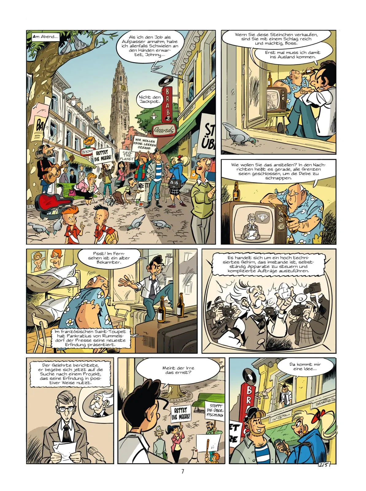 Abbildung von 'Spirou und Fantasio Spezial 37: Zantafios Plan'
