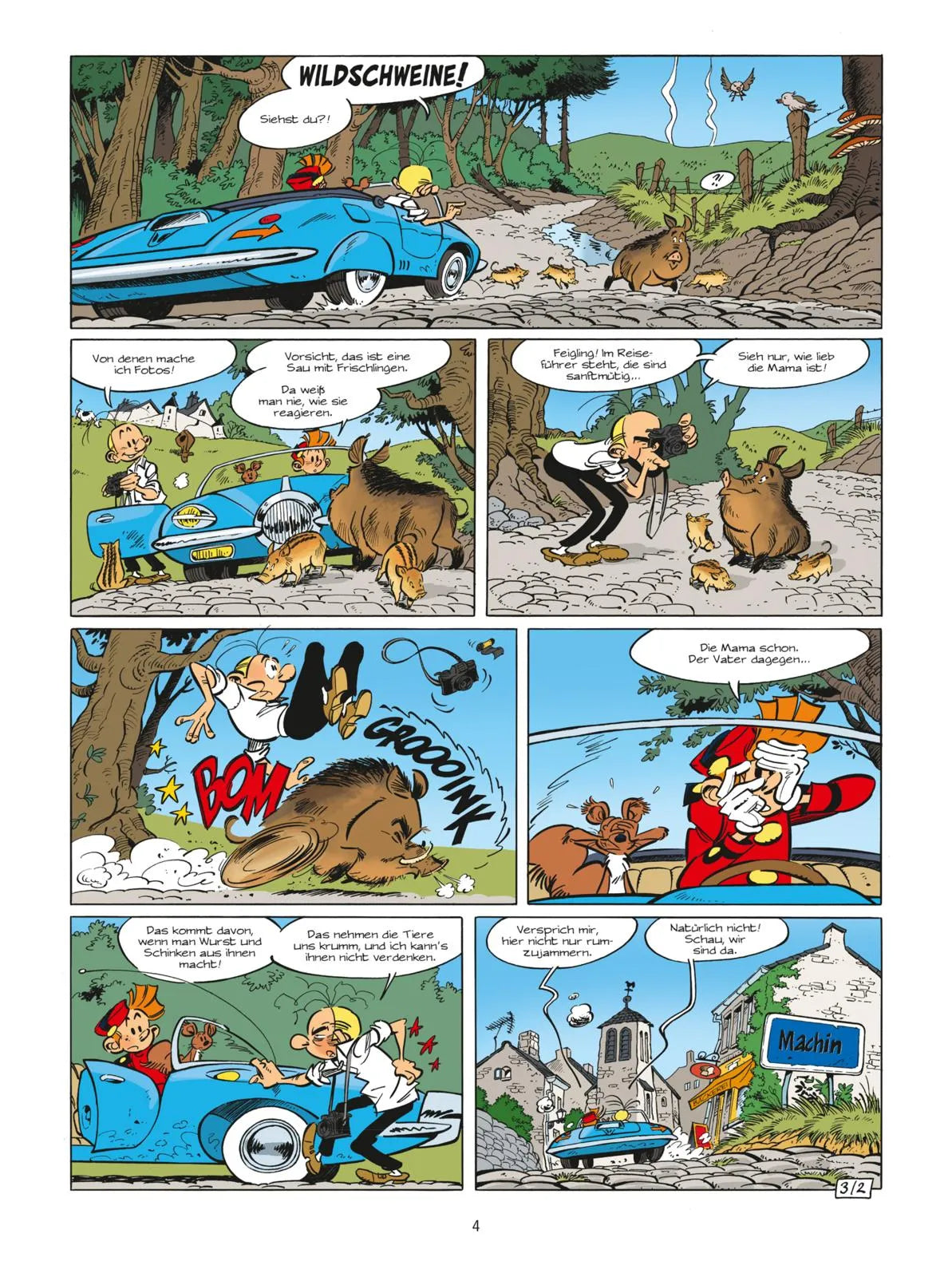 Produktansicht: Spirou und Fantasio Spezial 39: Der Wolfsmensch (Taschenbuch)