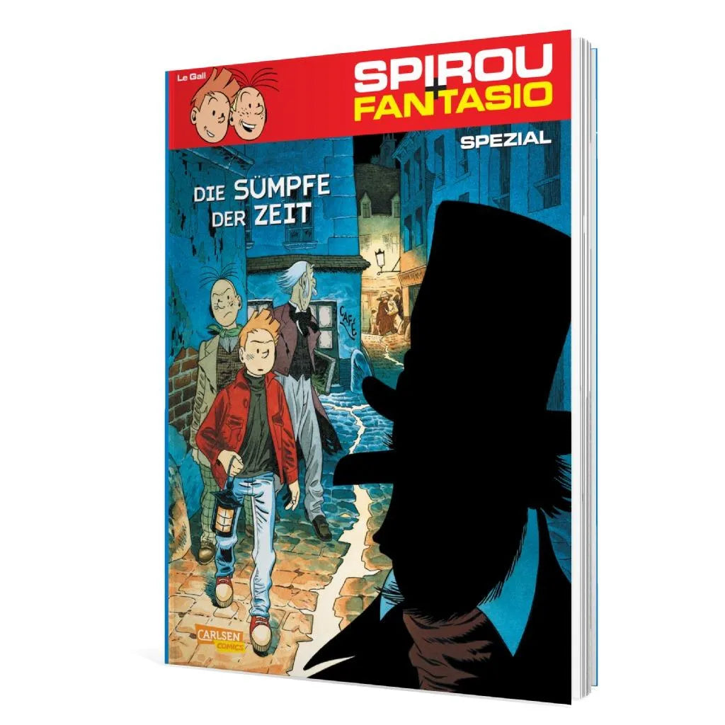 Produktansicht: Spirou und Fantasio Spezial 4: Die Sümpfe der Zeit (Taschenbuch)
