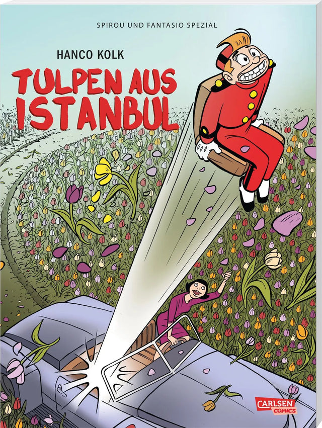 Buchcover von 'Spirou und Fantasio Spezial 40: Tulpen aus Istanbul' - Taschenbuch von Hanco Kolk