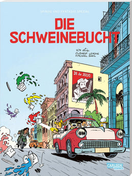 Buchcover von 'Spirou und Fantasio Spezial 43: Die Schweinebucht' - Taschenbuch von Christophe Lemoine