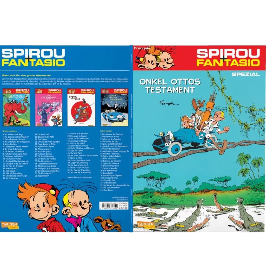 André Franquin - Spirou und Fantasio Spezial 7: Onkel Ottos Testament