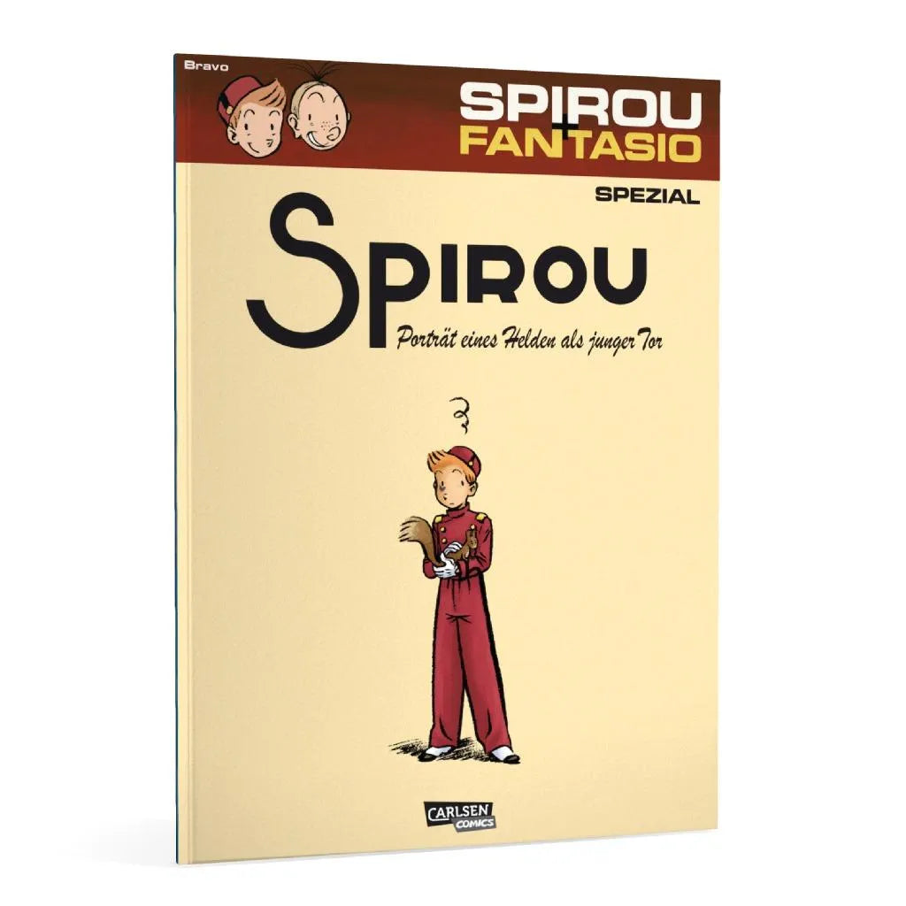 Émile Bravo - Spirou und Fantasio Spezial 8: Porträt eines Helden als junger Tor