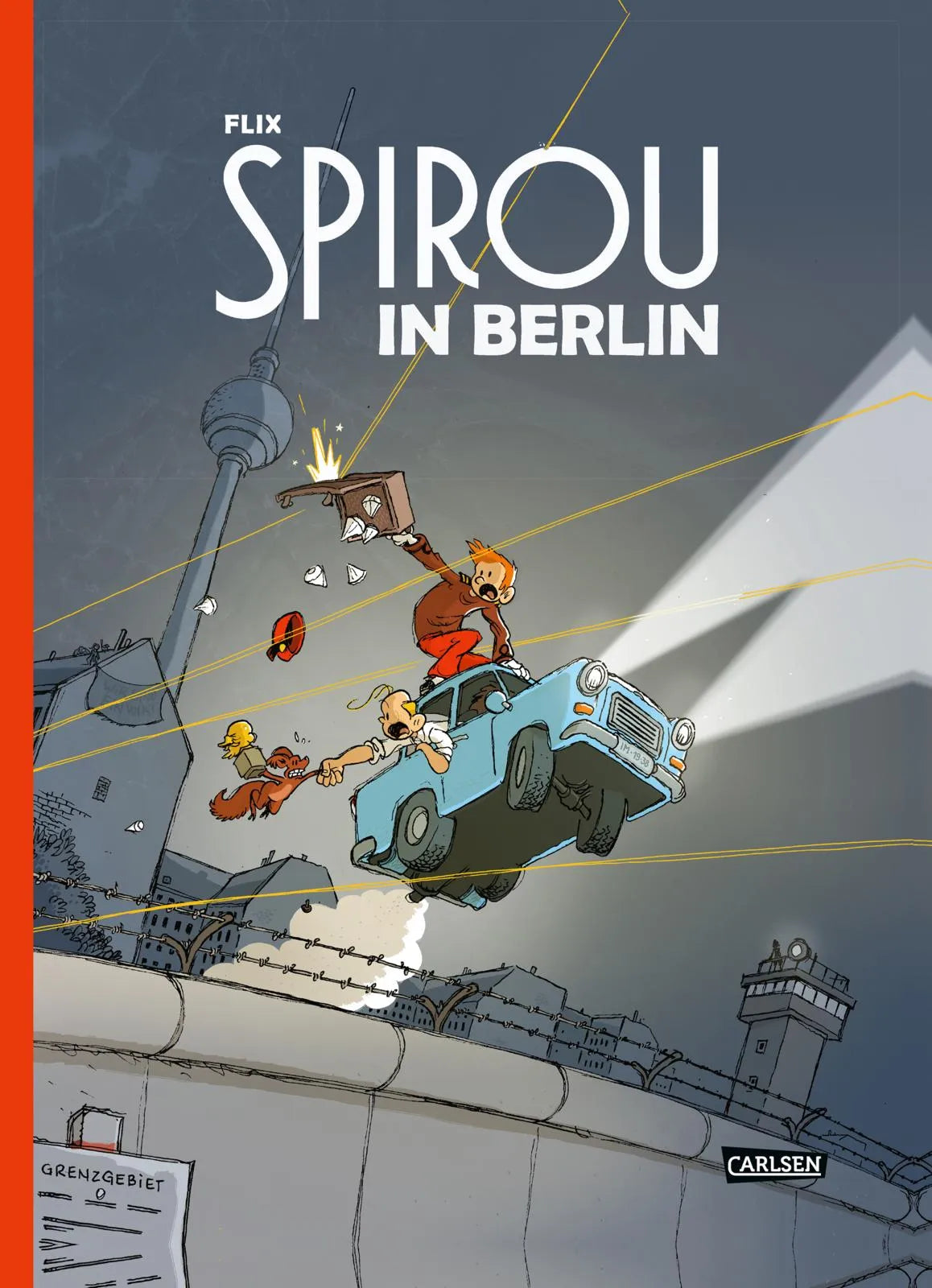 Buchcover von 'Spirou und Fantasio Spezial: Spirou in Berlin' - Gebundene Ausgabe von Flix