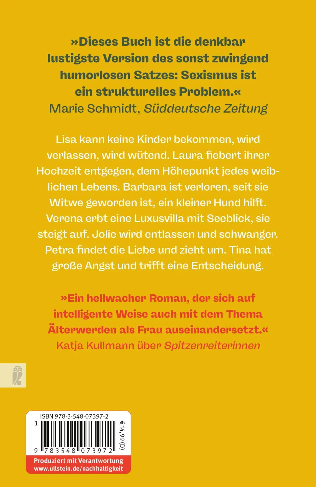 Rückseite: Spitzenreiterinnen (Taschenbuch)