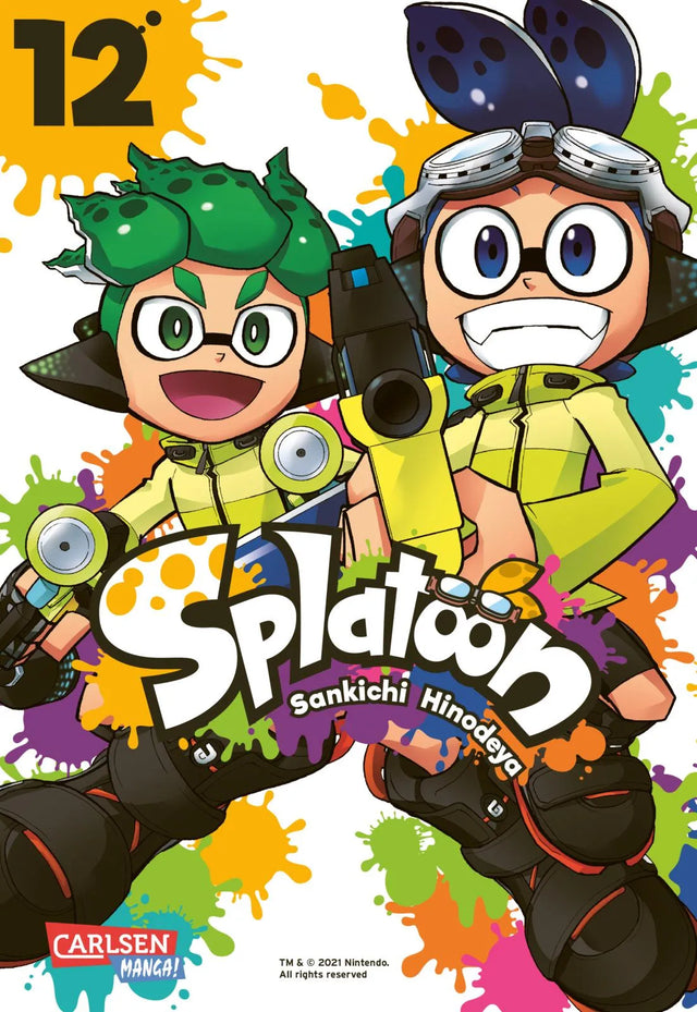 Buchcover von 'Splatoon 12' - Taschenbuch von Sankichi Hinodeya