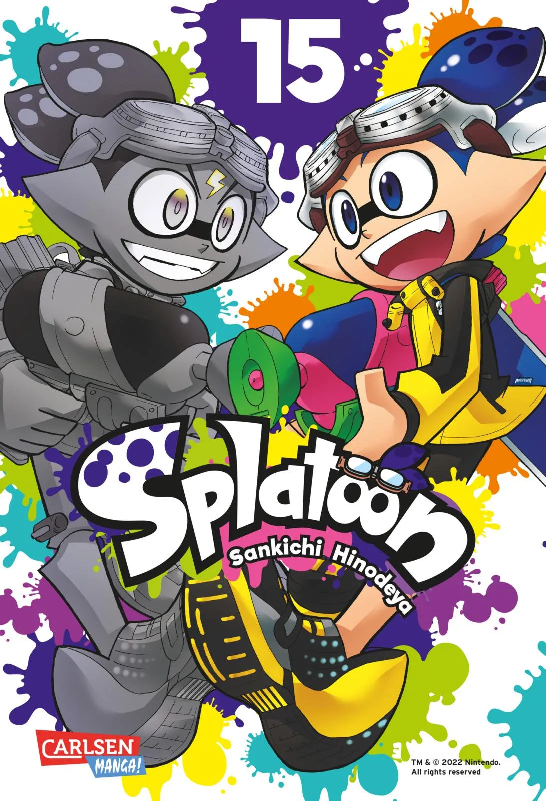 Buchcover von 'Splatoon 15' - Taschenbuch von Sankichi Hinodeya