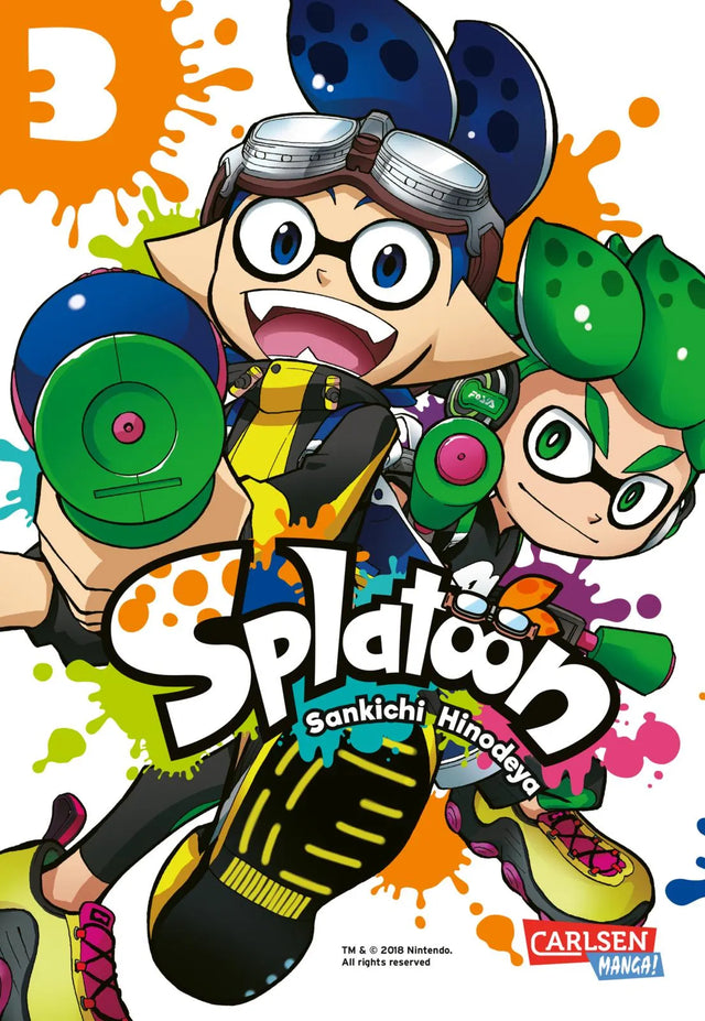 Buchcover von 'Splatoon 3' - Taschenbuch von Sankichi Hinodeya