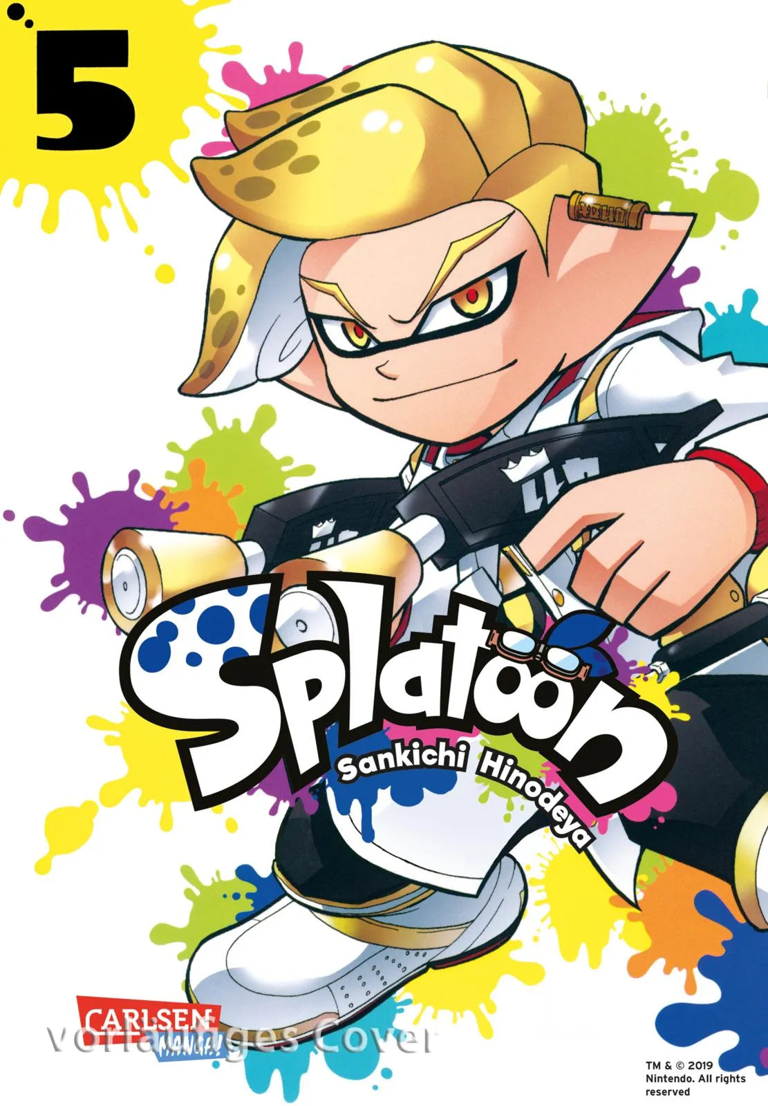 Buchcover von 'Splatoon 5' - Taschenbuch von Sankichi Hinodeya