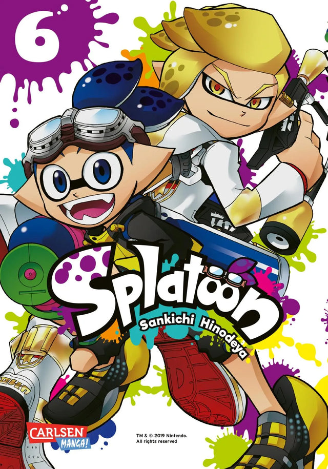 Buchcover von 'Splatoon 6' - Taschenbuch von Sankichi Hinodeya