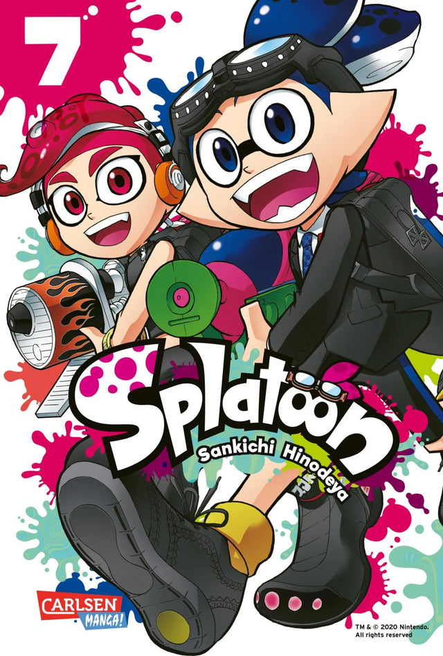 Buchcover von 'Splatoon 7' - Taschenbuch von Sankichi Hinodeya