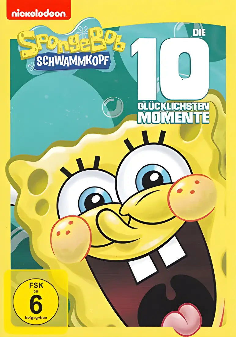 SpongeBob Schwammkopf Die 10 glücklichsten Momente DVD Cover