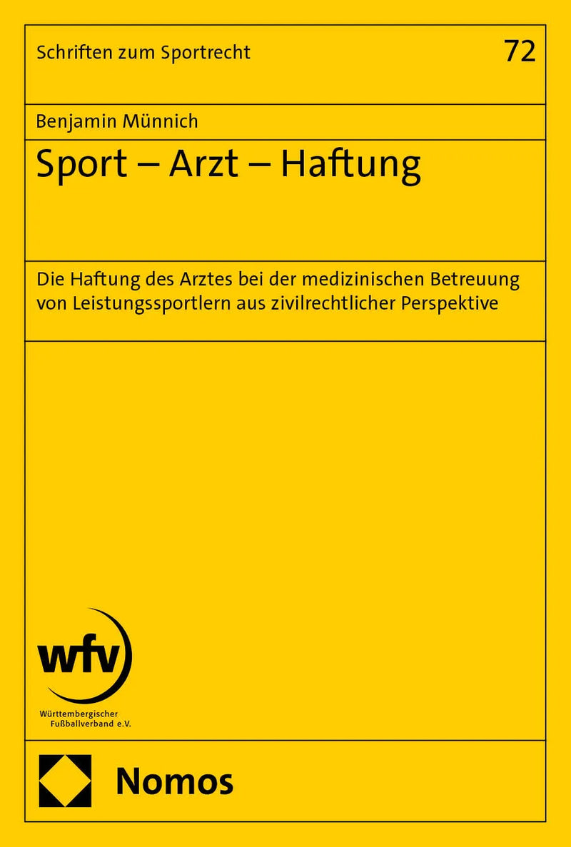Sport - Arzt - Haftung