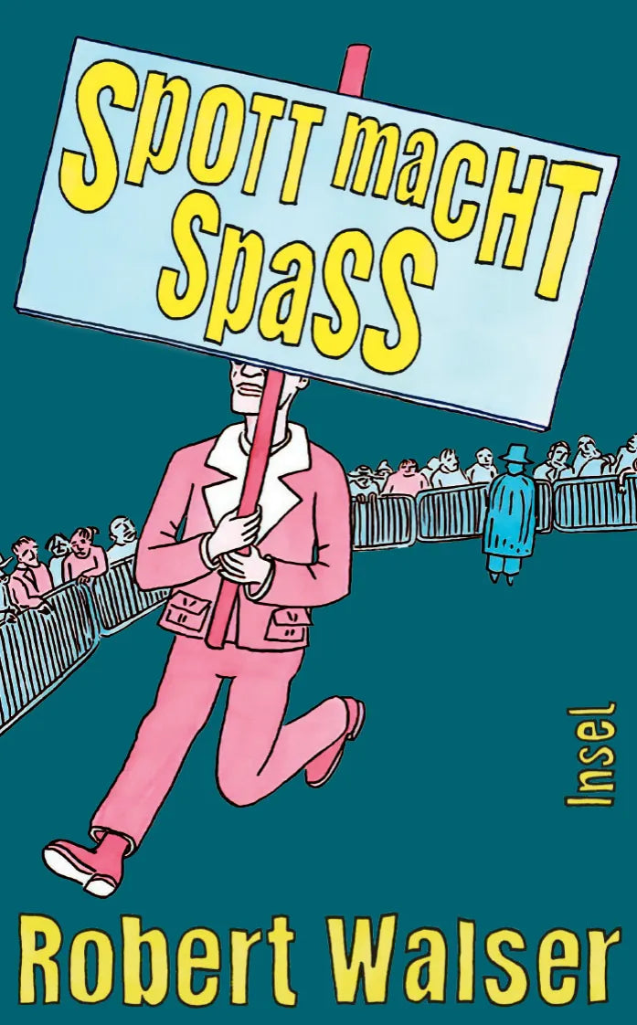 Buchcover von 'Spott macht Spaß' - Taschenbuch von Robert Walser