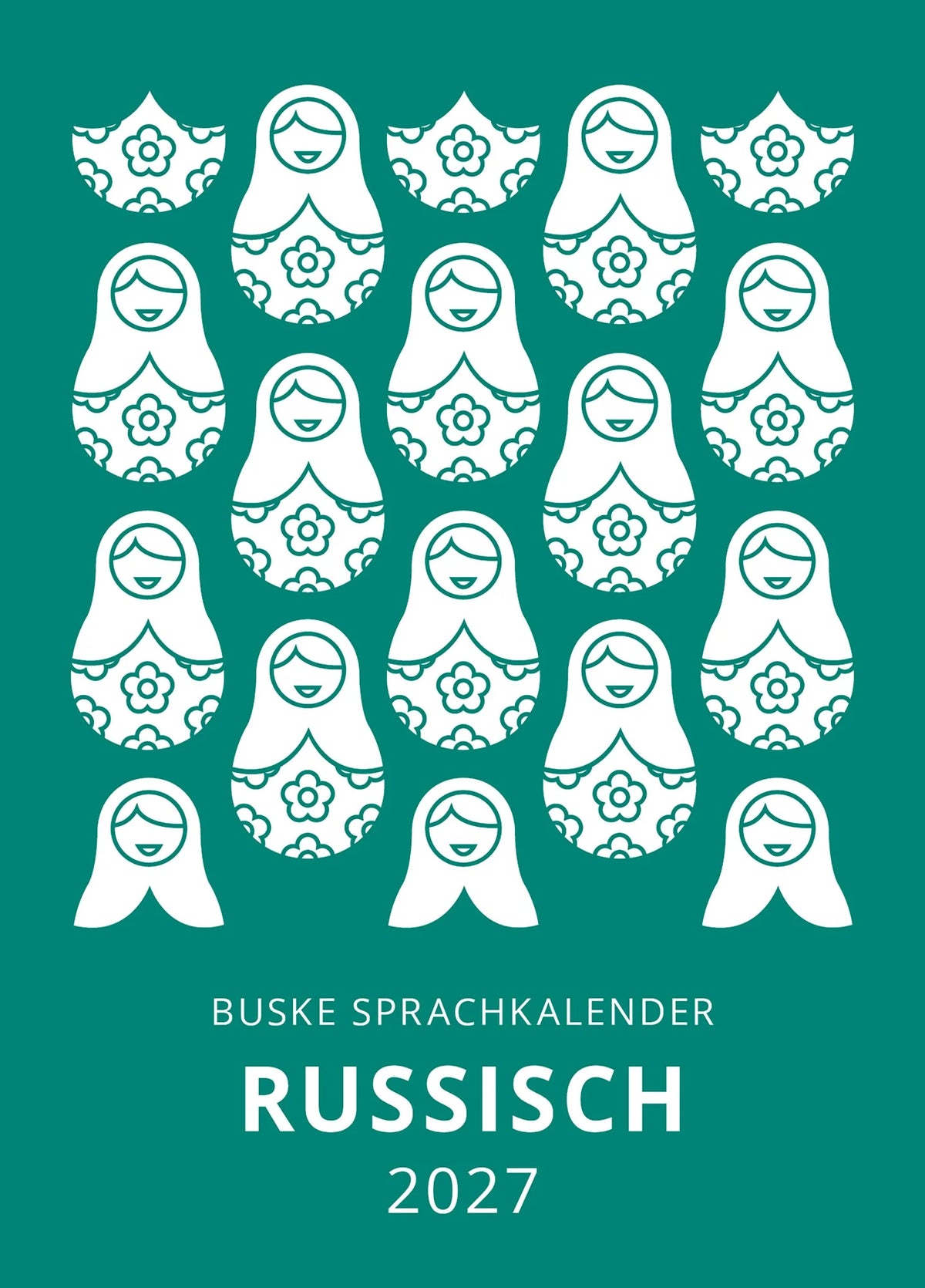 Tischkalender: Sprachkalender Russisch 2027