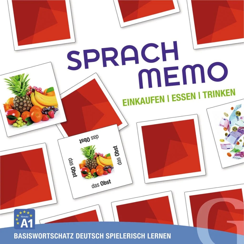 Lernspiel: SPRACHMEMO Einkaufen, Essen, Trinken