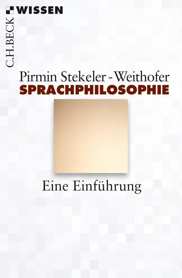Buchcover von 'Sprachphilosophie' - Taschenbuch von Pirmin Stekeler-Weithofer
