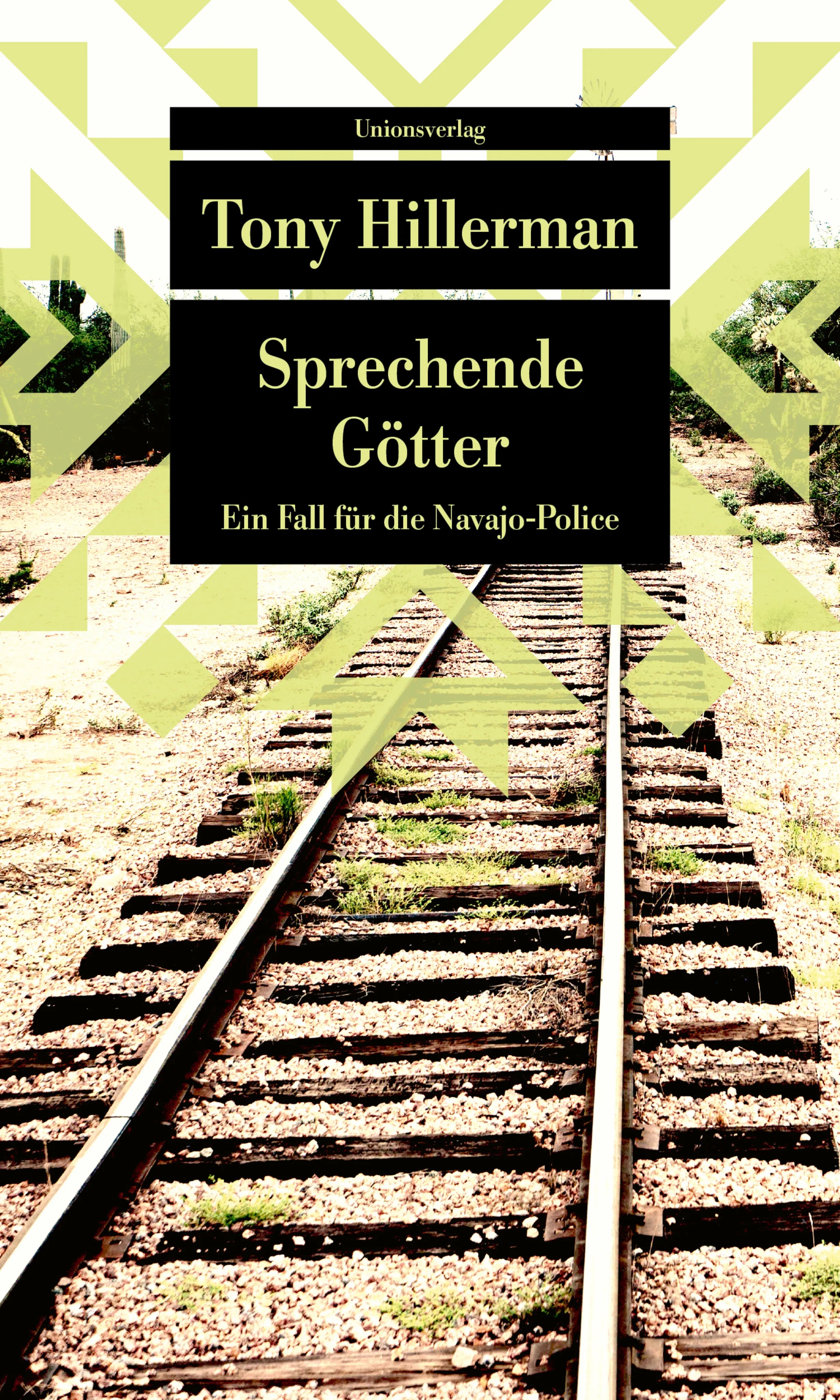 Buchcover von 'Sprechende Götter' - Taschenbuch von Tony Hillerman