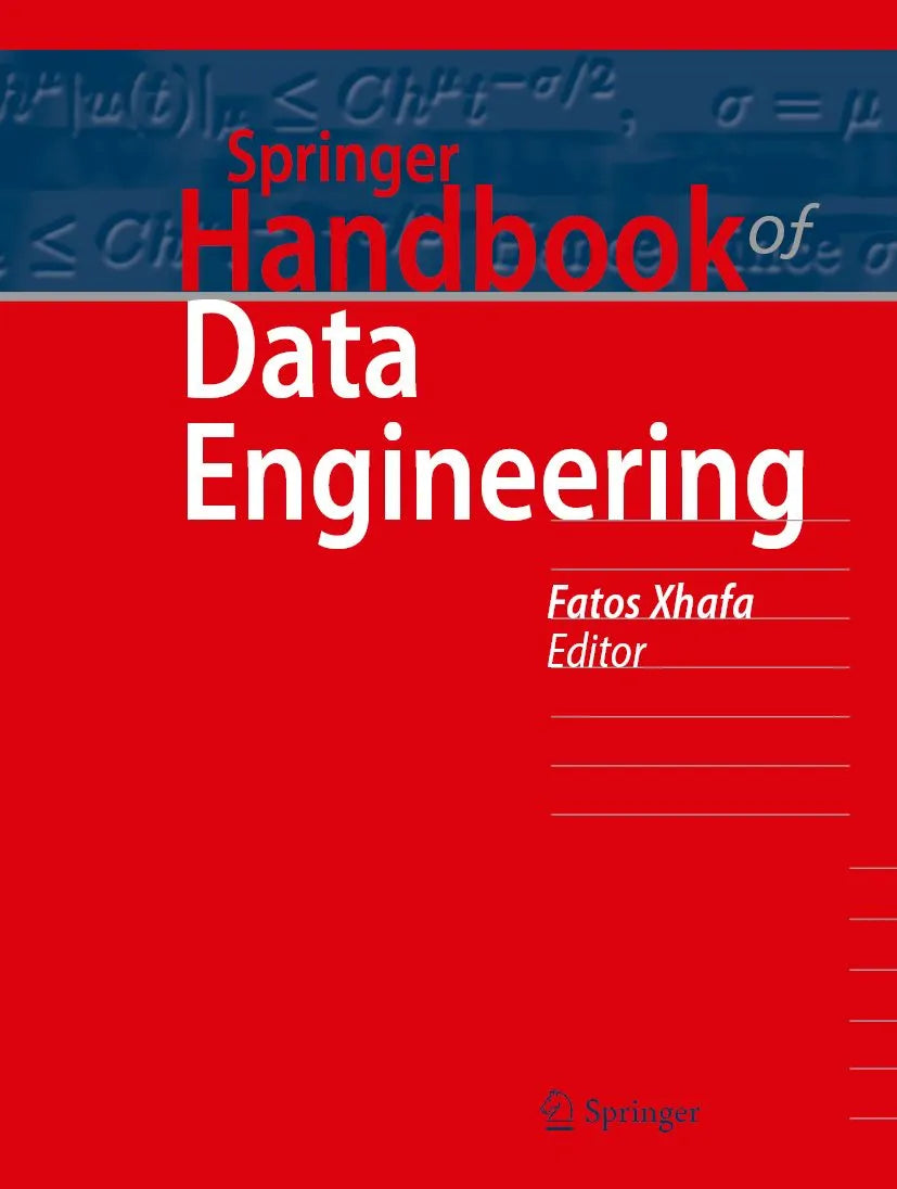 Cover: Springer Handbook of Data Engineering (E-Book) von Fatos Xhafa