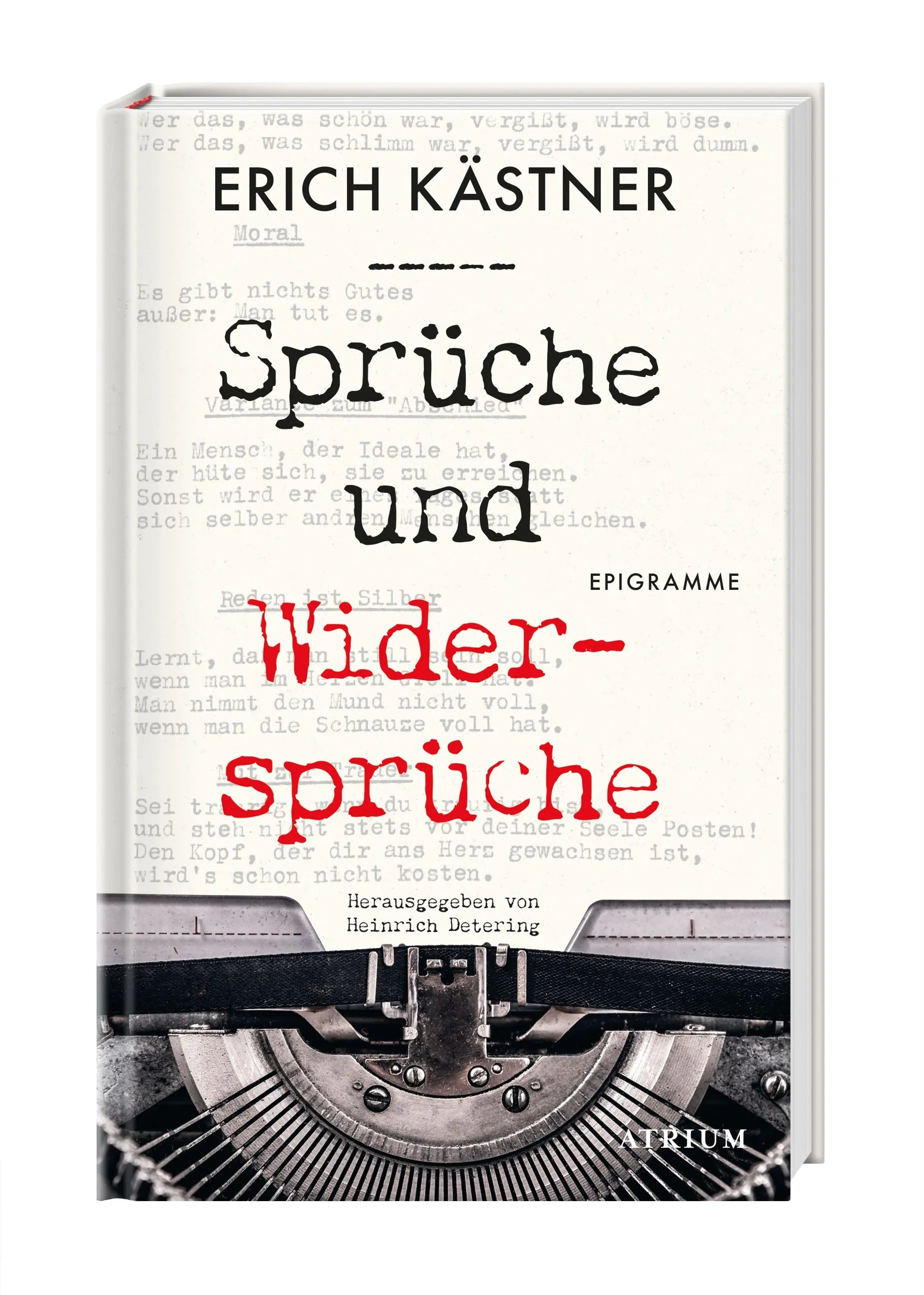 Detailansicht: Sprüche und Widersprüche (Hardcover)