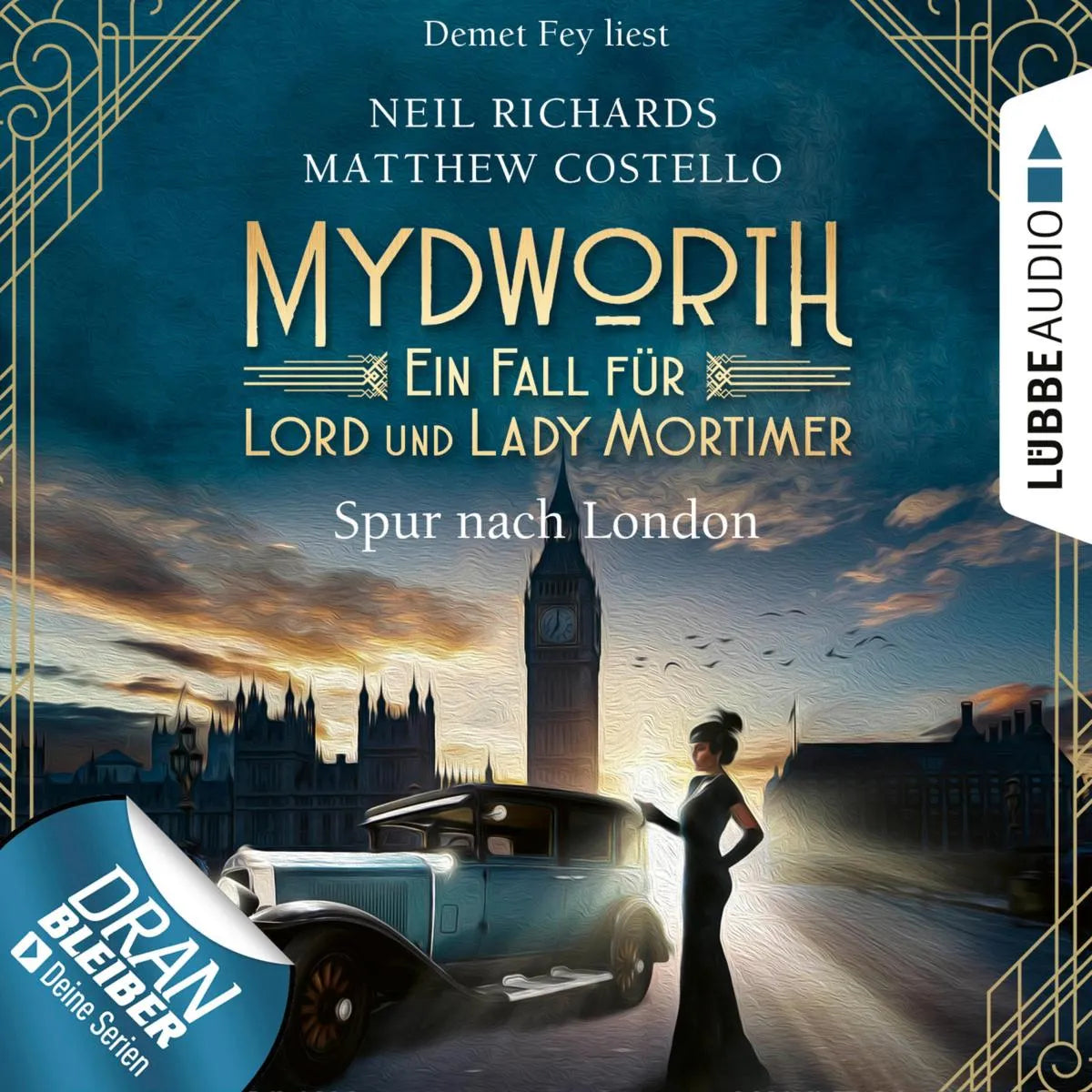 Cover: Spur nach London (Hörbuch Download) von Matthew Costello