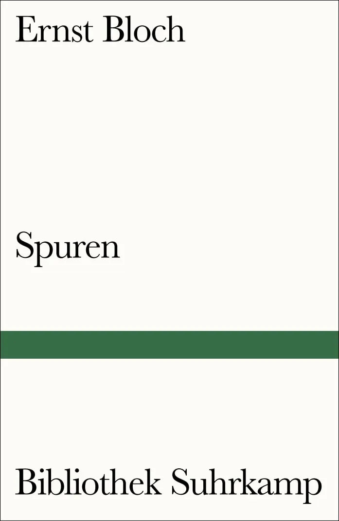 Buchcover von 'Spuren' - Taschenbuch von Ernst Bloch