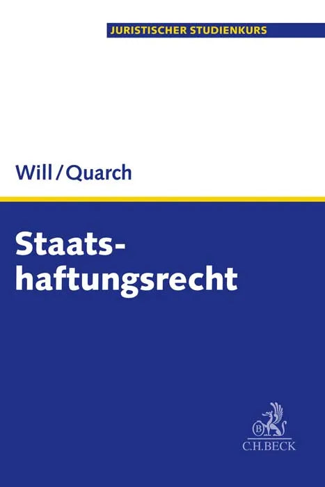 Buchcover von 'Staatshaftungsrecht' - Taschenbuch von Martin Will