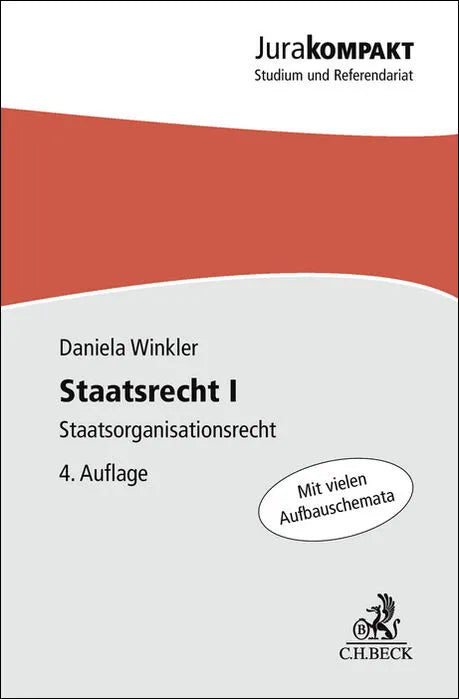 Buchcover von 'Staatsrecht I' - Taschenbuch von Daniela Winkler